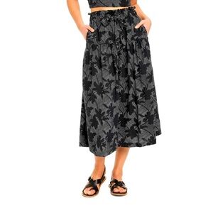 Universal Thread linen midi skirt L